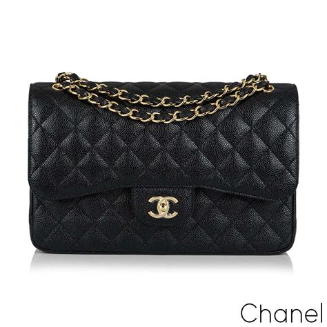 chanel flap caviar black|The Ultimate Chanel Flap Guide .